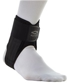 Shock Doctor Laceless Cleat Ankle Brace with Stirrup Stays & Straps