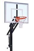 Jam II Direct Bury Basketball System with 36x48 acrylic backboard