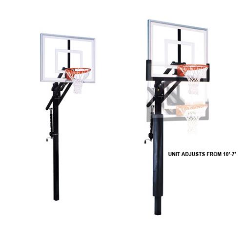 First Team Jam II Adjustable Basketball System