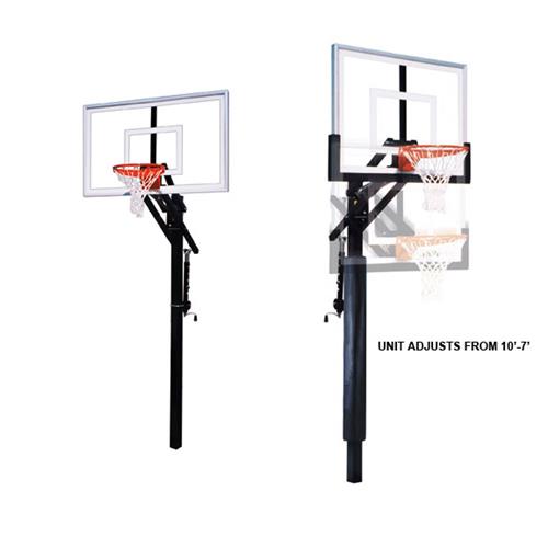 First Team Jam Nitro Adjustable Basketball System