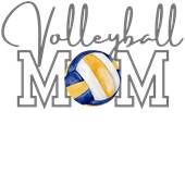 Epic Ladies Volleyball Mom School Team Sports Fan V-Neck Graphic T-Shirts