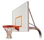 RuffNeck Impervia Direct Bury Basketball System with 42x60 aluminum backboard