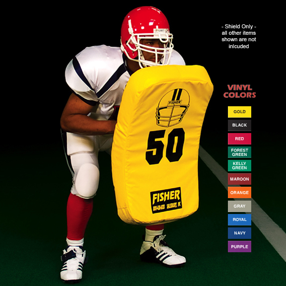 Fisher HD150 Curved Body Football Hand Shields