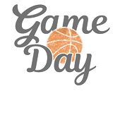 Epic Ladies Game Day Basketball College Pro Fan V-Neck Graphic T-Shirts