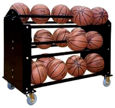 First Team FT24 Ball Hog Premium Basketball Rack