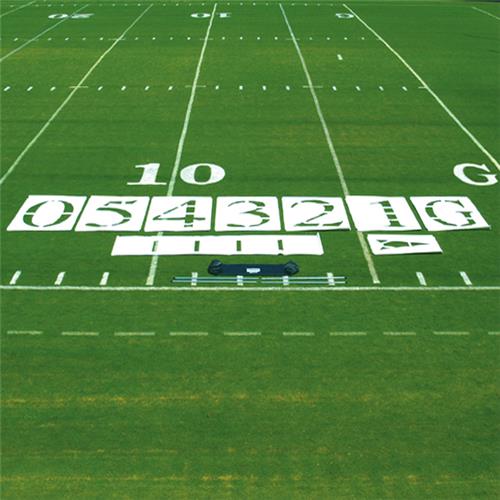 Fisher 6' Standard Football Field Stencil Sets Football Equipment and
