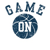 Epic Ladies Game On Basketball College Pro Fan V-Neck Graphic T-Shirts