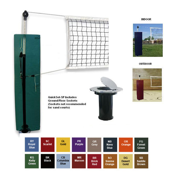 QuickSetSP Recreational Volleyball Set Volleyball Equipment and Gear