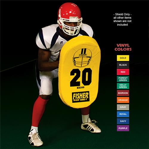 Fisher HD200 Curved Body Football Hand Shields