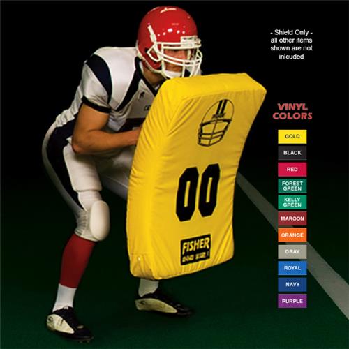 Fisher 10003 Curved Body Football Hand Shields