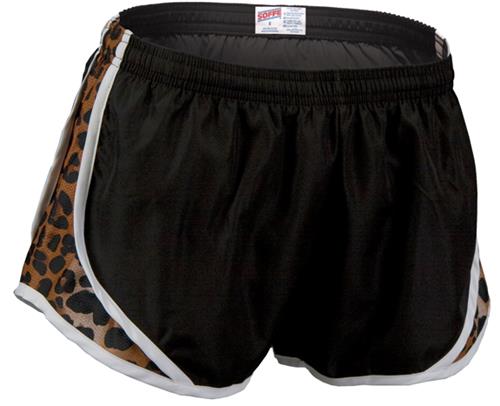 Soffe Jr. Leopard Print 3 1/4" Shorty Shorts
