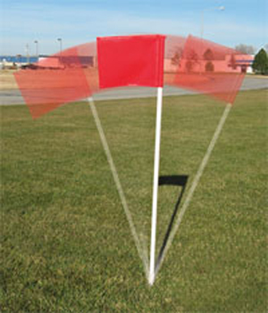 FT4025 - Official Soccer Corner Flags