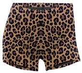 Soffe Leopard Print Compression 3" Shorts 093VPR