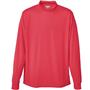 Adult (A3XL - Red) Wicking Mock Turtleneck Shirt