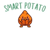 Epic Adult/Youth Smart Potato Is Me Thanksgiving Meme Cotton Graphic T-Shirts