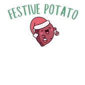 Epic Ladies Festive Potato Is Me Thanksgiving Meme V-Neck Graphic T-Shirts