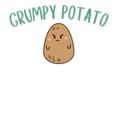 Epic Ladies Grumpy Potato Is Me Thanksgiving Meme V-Neck Graphic T-Shirts