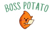 Epic Ladies Boss Potato Is Me Thanksgiving Meme V-Neck Graphic T-Shirts