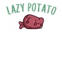 Epic Lazy Potato Is Me Thanksgiving Meme Long Sleeve Cotton Graphic T-Shirts