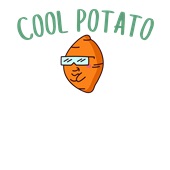 Epic Ladies Cool Potato Is Me Thanksgiving Meme V-Neck Graphic T-Shirts