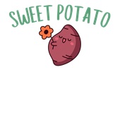 Epic Ladies Sweet Potato Is Me Thanksgiving Meme V-Neck Graphic T-Shirts