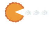 Epic Ladies Pumpkin Pie Man Whipped Cream Video Game V-Neck Graphic T-Shirts