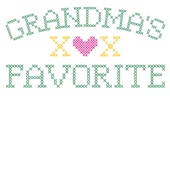 Epic Ladies Grandma's Favorite Family Thanksgiving V-Neck Graphic T-Shirts