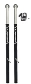 PowerLite Volleyball Uprights (For 3" Floor Sleeve) NFHS, NCAA, USVBA Compliant