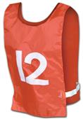 Champro Sports Nylon Pinnies Numbered 1-12 (dozen)