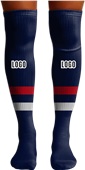 Custom Team Sports Socks - Sublimated Over-the-Knee Socks - "Fusion"