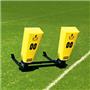 Fisher 2 Man Football Boomer Sleds w/ "V" Pads