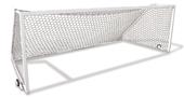 Golden Goal 44 Mini-PB 4" Square Aluminum, 9'x4.5' Portable Soccer Goals (PAIR)