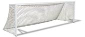 Golden Goal 44 Elite-PM 4" Square Aluminum, 24'x 8' Competition Permanent Soccer Goals