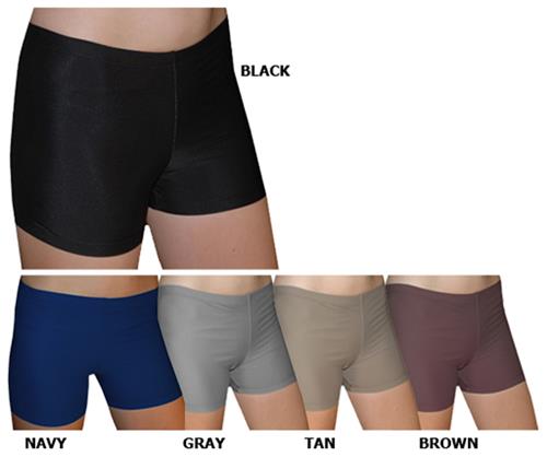 Plangea Spandex 4" Sports Shorts-Basic Dark Solids