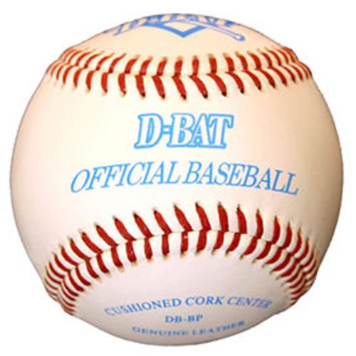 D-Bat Official DB-BP Practice Raised Seam Baseball