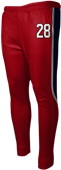 Sublimated Modern Tapered Stretch Fleece Pants - Pump
