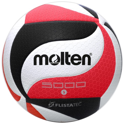 FLISTATEC Premium Indoor Volleyball V5M5000-BLK/RED