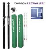 Carbon Ultralite Volleyball System (3" Floor Sleeve) NFHS, NCAA, USVBA Compliant