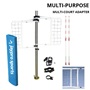 Multi-Sport Volleyball Net Center Upright System (3" Floor Sleeve)