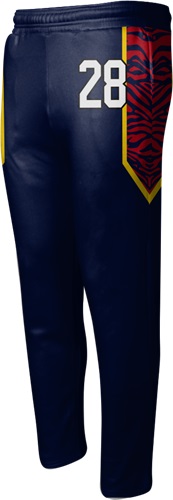 Sublimated Fleece Open Bottom Sweatpants - "Animal". Free shipping.  Some exclusions apply.