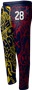 Sublimated Fleece Open Bottom Pants - Streetpop