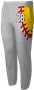 Sublimated Fleece Loose Fit Elastic Bottom Sweatpants - StitchedUp