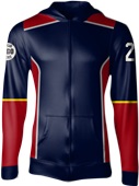 Custom Sublimated Full-Zip Fleece Jacket - Pump