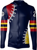 Custom Sublimated Full-Zip Fleece Jacket - Stitched