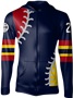 Custom Sublimated Full-Zip Fleece Hooded Jacket - Stitched