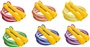 Deluxe XU Jump Ropes, Multiple Lengths Set of 6