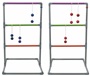 Ladder Ball Game Set Gray Frame