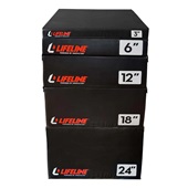 Lifeline Fitness Foam Plyo Boxes - Multiple Sizes and Sets Available