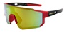 Men's Hang Ten Shield Sunglasses Shatterproof Lens