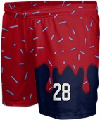 All-Sport Sublimated 6" Game Short - Custom "WaffleCone" Cool Performance Game Gear